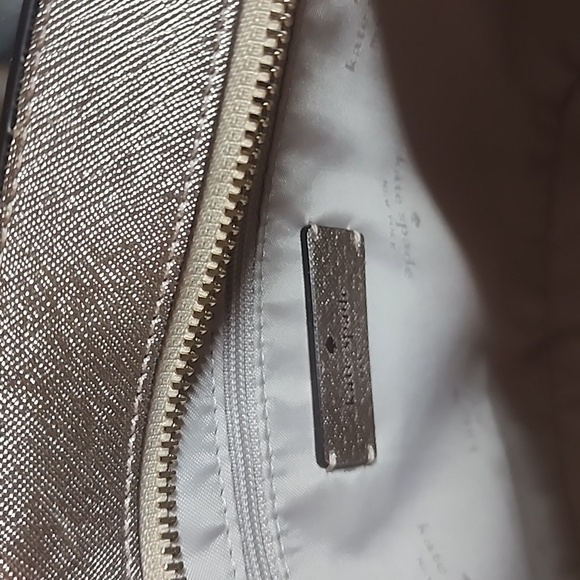 Nwot Kate Spade Sparkle Rosy Gold Shoulder/crossbody Bag - Picture 12 of 13